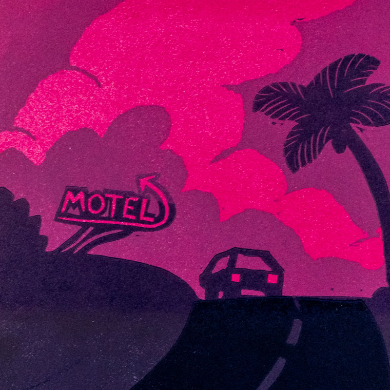 Neon Road Trip